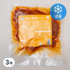 푸딩팩토리 떠먹는 족발 덜매운맛 (냉동), 400g, 3개