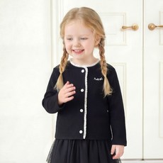 mollimelli 浪漫蕾絲羅紋針織外套