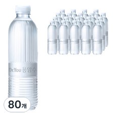 오리온제주용암수 무라벨, 530ml, 80개