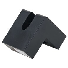 德普羅商務 感性風格 L型 家居裝飾 室內設計 面紙盒, 黑色, 1個