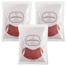쿠킹스토리 딸기 쿠키크런치, 100g, 3개