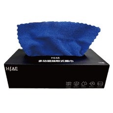 HSAE 多功能抽取式擦巾, 15個/盒 超細纖維 柔軟不掉毛絮, 1組