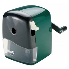 KW-triO 堡勝企業 多功能削筆機 適用於圓形、三角形和六角形鉛筆 可調整筆尖粗細, 綠, 1個