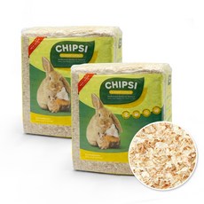 칩시 가문비 전나무 시트러스 소동물베딩, 2개, 1kg