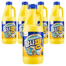 탐사 배수구 세정제, 1L, 5개