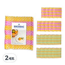 SSGSSAK 泡泡菜瓜布 2種 x 10p, 2套