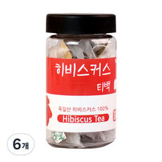 내몸에약초 히비스커스차, 1g, 20개입, 6개