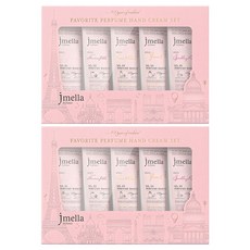 jmella 法式Favorite香水護手霜5款禮盒組, 2組