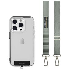 MAGEASY STRAP 掛繩片組 20mm 長度74-130cm 適用於iPhone全系列, 率性藍, 1組