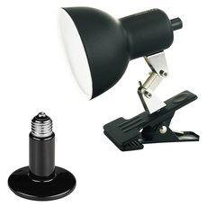 sparkzoo 陶瓷加熱燈 50w + 爬蟲燈罩 夾式 SPBR902, 混色, 1個