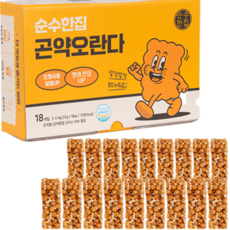 순수한집 말랑말랑 곤약 오란다 18p, 414g, 1개