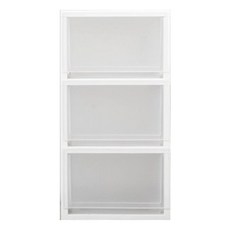 comet 簡約抽屜櫃, 透明色, 3層