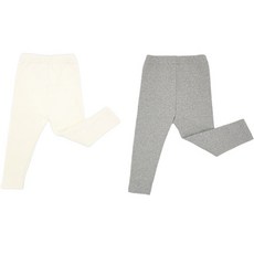 HARAROI 幼兒基本款棉質內搭褲2入組