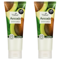 온더바디 더 내추럴 아보카도 순한 클렌징 폼, 200g, 2개