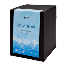 順便幸福 冷萃咖啡 杏仁果黑巧克 浸泡, 8g, 12包, 1盒