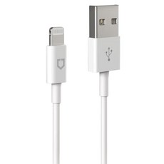 RHINOSHIELD 犀牛盾 Lightning-USB-A 充電線, 2m, 白色, 1條