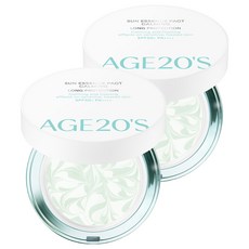 [비건뷰티] 에이지투웨니스 선 에센스 팩트 카밍 롱프로텍션 SPF50+ PA++++, 12.5g, 2개