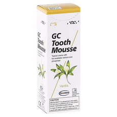 GC Tooth Mousse 而至牙齒乳膏 不含氟 香草, 40g, 1條