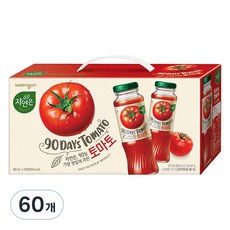자연은 90일 토마토, 180ml, 60개