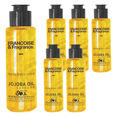 FRANCOISE&Fragrance. 未精製荷荷芭油, 50ml, 6瓶