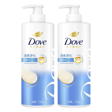 Dove 多芬清爽淨化洗髮乳 胜肽胺基酸迷迭香精萃 針對油性髮質, 700g, 2瓶