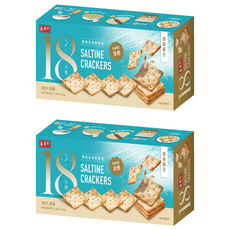 盛香珍 原味蘇打餅, 2盒, 152g