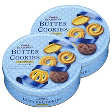 BOURBON 北日本 奶油曲奇餅禮盒, 蝴蝶捲型餅乾 12個 + 捲型餅乾 12個 + 砂糖奶油味餅乾 12個 + 奶油可可味餅乾 12個 + 塔型餅乾 12個, 2盒