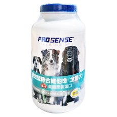 8In1自然奇蹟 PS 長效型 全齡犬綜合維他命, 90顆, 243g, 1罐