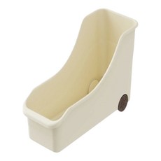 훈스픽 바퀴 슬라이딩 주방정리 팬트리 수납선반, 화이트, 1개