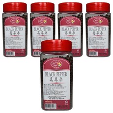 내츄럴스파이스 흑후추, 210g, 5개