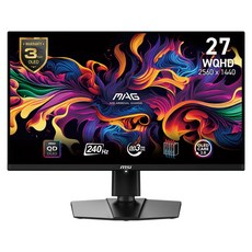 MSI 微星 MAG QD-OLED E2 HDR平面電競螢幕 27型, 27吋, 271QPX, 1台