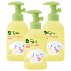 GREEN FINGER 綠手指 My Kids三麗鷗聯名系列大耳狗Plus臉部保濕乳液, 3瓶, 160ml