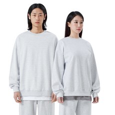 Naven 男女通用 寬鬆版型 大學T NA2203M