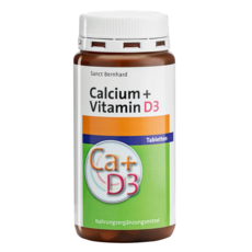 Sanct Bernhard 草本聖伯納德 鈣 + 維生素D3, 1.31g, 150顆, 1罐