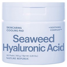 NATURE REPUBLIC 護膚涼感棉片 150g, 1罐, 50片