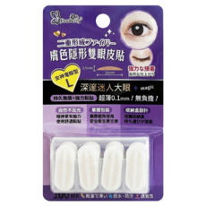 youberry 悠貝莉隱形雙眼貼 100對, 女神電眼型 L, 1組