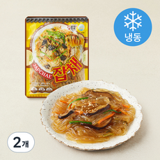 반찬단지 잡채 1~2인분 (냉동), 300g, 2개