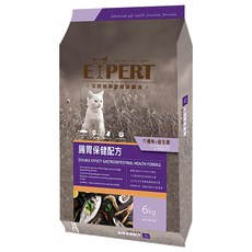 福壽實業 EXPERT 艾思柏 無穀貓食 腸胃保健配方, 六種魚 + 益生菌, 6kg, 1袋