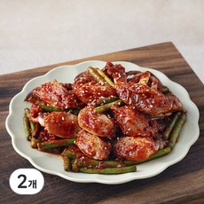 나무새 매콤달콤 양념게장, 500g, 2개