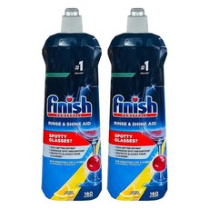 finish 光潔劑 洗碗機專用 檸檬 平輸品, 800ml, 2瓶