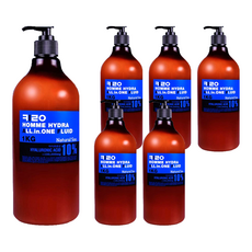 Natural Soo Kiiro 男士保濕多效合一乳液, 1000g, 6個