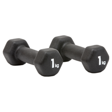 adidas 愛迪達 六角健身啞鈴 ADWT-11401 14.4 x 6.38 x 5.76cm 2個, 2kg, 1組