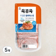 육공육 더 얇은 슬라이스 씬, 250g, 5개