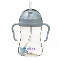 b.box 澳洲 升級版防漏PPSU水杯, 莫蘭迪藍, 240ml, 1個