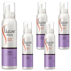 Liese 莉婕 絲逸歡造型泡沫，彈力捲度 柔順好整理, 150ml, 5瓶