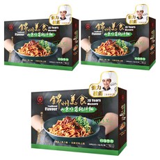 中農粉絲 錦州美食 山東炸醬乾拌麵，70 Years Memory 傳統老味道, 3盒