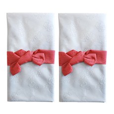 永生花韓服現金禮金信封, 灰色紅色, 2個