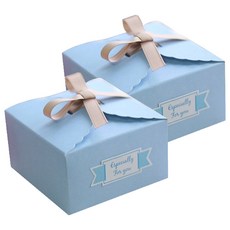 E Home Baking 蕾絲彩盒 小, 藍色, 32個