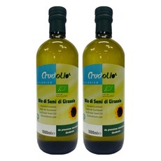 Crudolio 葵花油, 1L, 2個
