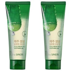 THe SaeM 得鮮 濟州生生蘆薈舒緩凝膠, 250ml, 2個